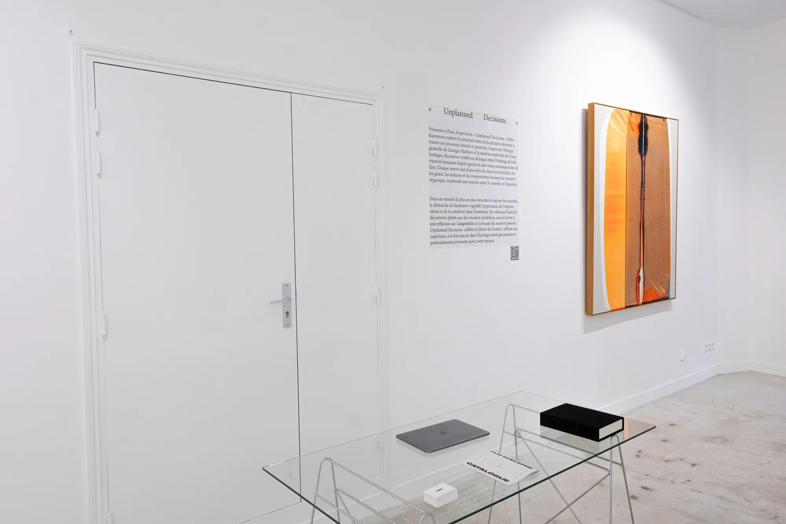 Unplanned Decisions, installation view