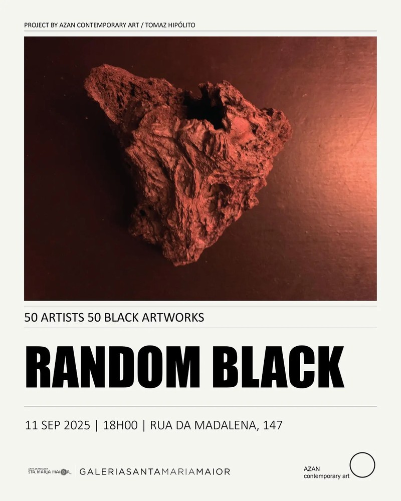 Random Black, affiche de l’exposition